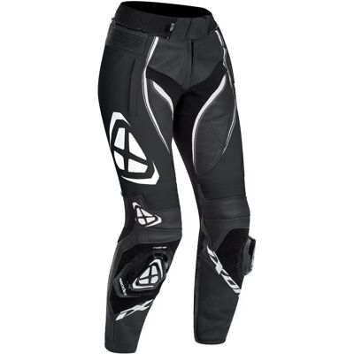 Ixon Vortex Damen Motorradhose Schwarz/Weiß - XL Ixon Vortex Damen Motorradhose Schwarz/Weiß - XL