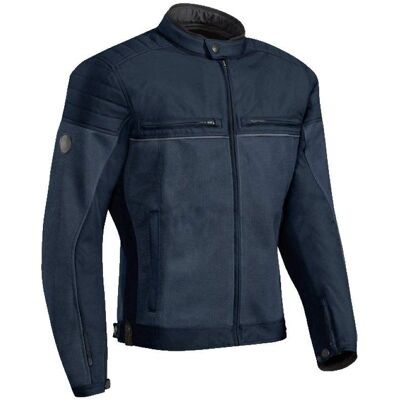Chaqueta textil de moto Ixon Filter - Azul - Protecciones nivel 2 Chaqueta textil de moto Ixon Filter - Azul - Protecciones nivel 2