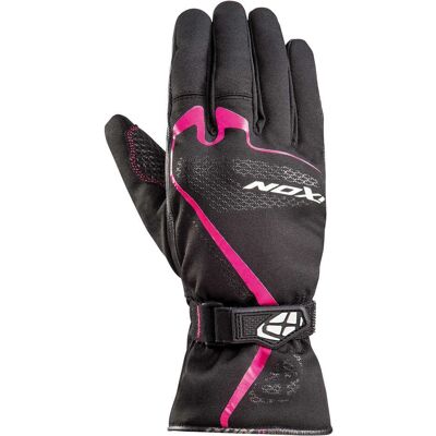 Guanti da moto donna Ixon Pro Indy - Nero Rosa, Taglia 2XL Guanti da moto donna Ixon Pro Indy - Nero Rosa, Taglia 2XL
