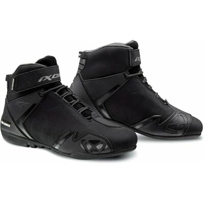 Ixon Gambler WP Motorradschuhe - Wasserdicht, Atmungsaktiv, Schwarz, Größe 40 Ixon Gambler WP Motorradschuhe - Wasserdicht, Atmungsaktiv, Schwarz, Größe 40