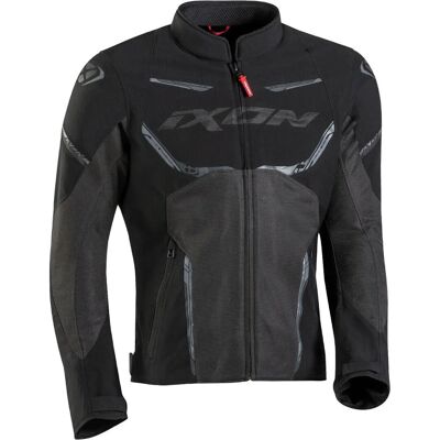Blouson en textile pour moto Ixon Striker Air - Noir, Gris - Veste de moto - Publicité Blouson en textile pour moto Ixon Striker Air - Noir, Gris - Veste de moto - Publicité