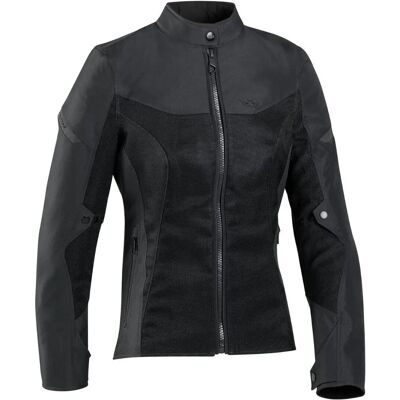 Ixon Fresh Damen Motorrad Textiljacke - Schwarz - XL Ixon Fresh Damen Motorrad Textiljacke - Schwarz - XL
