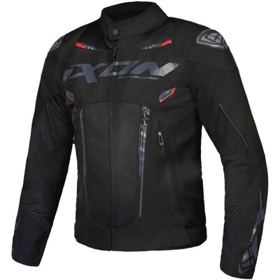 Ixon M-Apocalypse Motorrad Textiljacke - Schwarz - XL Ixon M-Apocalypse Motorrad Textiljacke - Schwarz - XL