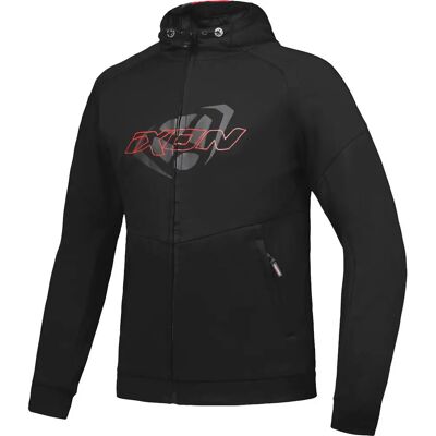 Ixon Touchdown Motorrad Textiljacke - Schwarz Rot - XS Ixon Touchdown Motorrad Textiljacke - Schwarz Rot - XS