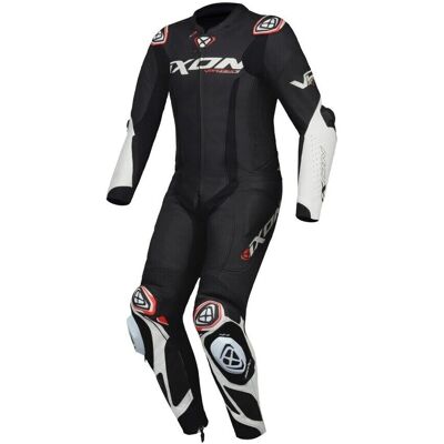 Ixon Vortex 3 Motorrad Lederkombi - Schwarz Weiss - M Ixon Vortex 3 Motorrad Lederkombi - Schwarz Weiss - M
