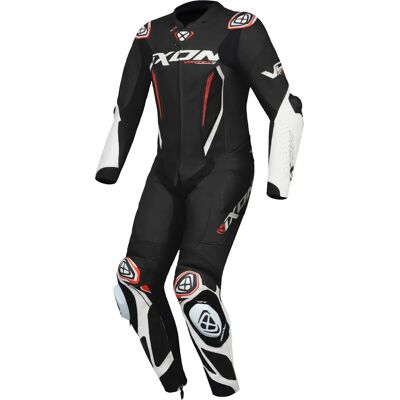 Combinaison de moto Vortex 3 d'Ixon - Noir Blanc Rouge - Taille 12 ans - Publicité Combinaison de moto Vortex 3 d'Ixon - Noir Blanc Rouge - Taille 12 ans - Publicité