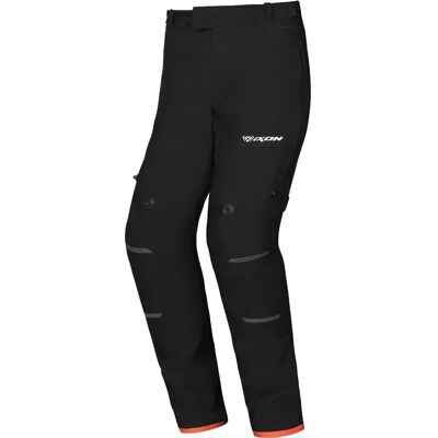 Ixon M-SKD PT Schwarze-Rote Touring-Motorradhose Ixon M-SKD PT Schwarze-Rote Touring-Motorradhose