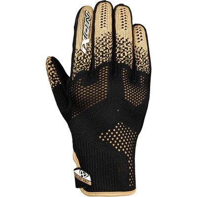 Ixon Ixflow Knit Motorradhandschuhe - Schwarz Gold - XL Ixon Ixflow Knit Motorradhandschuhe - Schwarz Gold - XL