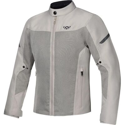 Blouson moto d'été Ixon FRESH SLIM Ghiaccio - Publicité Blouson moto d'été Ixon FRESH SLIM Ghiaccio - Publicité