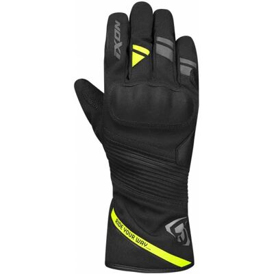 Gants de moto d’hiver imperméables Ixon Pro Midgard - Noir Jaune - L - Publicité Gants de moto d’hiver imperméables Ixon Pro Midgard - Noir Jaune - L - Publicité