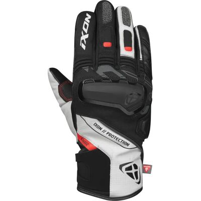 Guanti moto invernali Ixon Pro Knarr - Nero Grigio Rosso - XS Guanti moto invernali Ixon Pro Knarr - Nero Grigio Rosso - XS