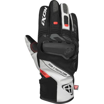 Gants de moto d’hiver imperméables pour dames Ixon Pro Knarr - Noir Gris Rouge - L - Publicité Gants de moto d’hiver imperméables pour dames Ixon Pro Knarr - Noir Gris Rouge - L - Publicité