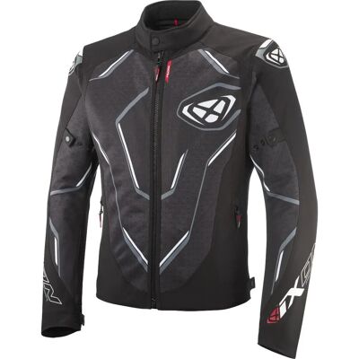 Ixon Demoniak Negro/Blanco 4XL Chaqueta textil de moto - Chaqueta textil de moto Ixon Demoniak Negro/Blanco 4XL Chaqueta textil de moto - Chaqueta textil de moto
