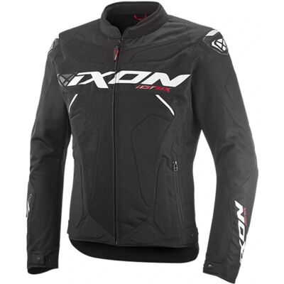 Chaqueta Textil de Moto Ixon Ionix - Negro Blanco - L Chaqueta Textil de Moto Ixon Ionix - Negro Blanco - L