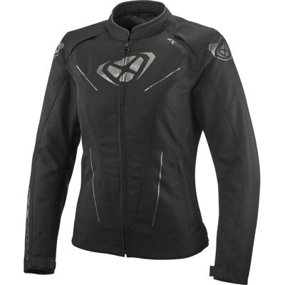 Veste textile imperméable noire Ixon Prodigy - Protections CE Niveau 1 - Publicité Veste textile imperméable noire Ixon Prodigy - Protections CE Niveau 1 - Publicité