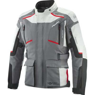 Ixon Midgard Motorradjacke - Wasserdichtes Textil, Abnehmbares Futter, CE-Schutz Ixon Midgard Motorradjacke - Wasserdichtes Textil, Abnehmbares Futter, CE-Schutz