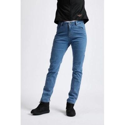 Ixon Dany Damen Motorrad Jeans - Blau - 27 30 Ixon Dany Damen Motorrad Jeans - Blau - 27 30