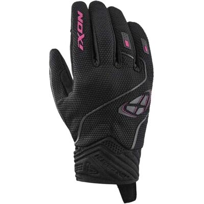 Gants de moto pour femmes Hurricane 2 Noir Rose XS - Publicité Gants de moto pour femmes Hurricane 2 Noir Rose XS - Publicité