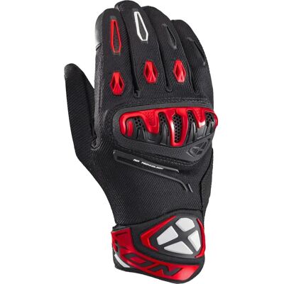 Ixon Mirage Air Motorrad Handschuhe - Schwarz Weiss Rot - 2XL - Unisex Ixon Mirage Air Motorrad Handschuhe - Schwarz Weiss Rot - 2XL - Unisex