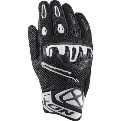Guantes de moto Ixon Mirage Airflow Mujer Negro Blanco - XL Guantes de moto Ixon Mirage Airflow Mujer Negro Blanco - XL