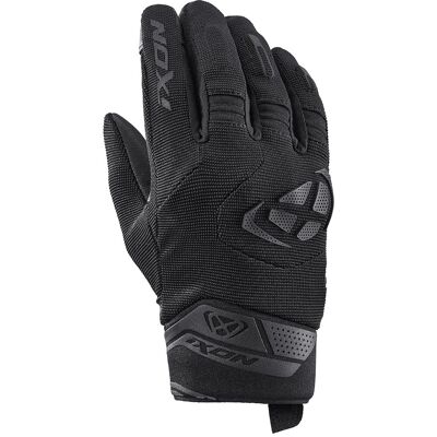 Ixon Mig 2 Damen Leder-Textil Motorrad Handschuhe - Schwarz 2XL Ixon Mig 2 Damen Leder-Textil Motorrad Handschuhe - Schwarz 2XL
