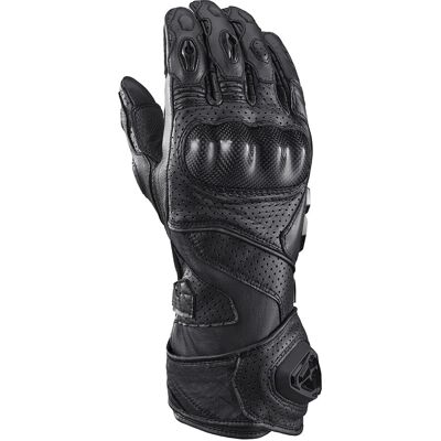 Ixon Tornado Air Motorrad Handschuhe - Schwarz - 2XL Ixon Tornado Air Motorrad Handschuhe - Schwarz - 2XL