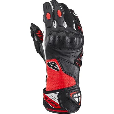 Ixon Thunder Air Motorrad Handschuhe - Schwarz Weiss Rot - M Ixon Thunder Air Motorrad Handschuhe - Schwarz Weiss Rot - M
