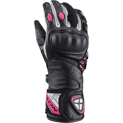 Gants pour femme Ixon Thund - Noir Blanc Rose - 2XL - Publicité Gants pour femme Ixon Thund - Noir Blanc Rose - 2XL - Publicité