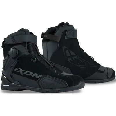 Ixon Bull 2 Wasserdichte Motorrad Schuhe - Schwarz - 45 - Unisex Ixon Bull 2 Wasserdichte Motorrad Schuhe - Schwarz - 45 - Unisex