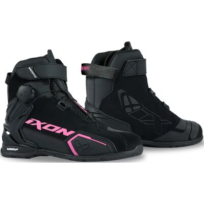 Ixon Bull 2 Wasserdichte Damen Motorradschuhe - Pink - Motorradbekleidung Ixon Bull 2 Wasserdichte Damen Motorradschuhe - Pink - Motorradbekleidung