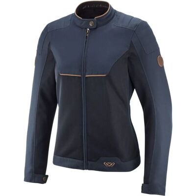 Blouson moto d'été ventilé Ixon CORNET LADY Navy Marrone - Blouson moto - Publicité Blouson moto d'été ventilé Ixon CORNET LADY Navy Marrone - Blouson moto - Publicité