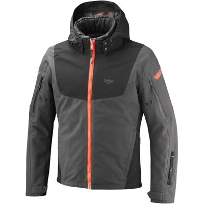 Veste Moto Ixon Burning - Imperméable, Protections CE Niveau 1 - Publicité Veste Moto Ixon Burning - Imperméable, Protections CE Niveau 1 - Publicité