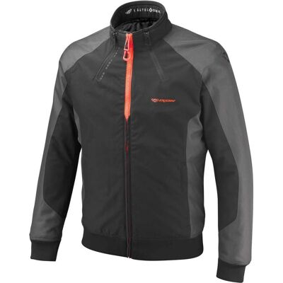 Blouson Moto Ixon Siwa - Noir-Anthracite-Rouge - Veste Moto - Publicité Blouson Moto Ixon Siwa - Noir-Anthracite-Rouge - Veste Moto - Publicité