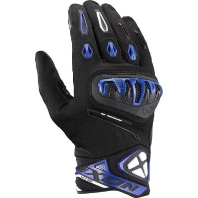 IXON - MIRAGE AIR - Schwarz Blau - M - Motorcycle gloves IXON - MIRAGE AIR - Schwarz Blau - M - Motorcycle gloves