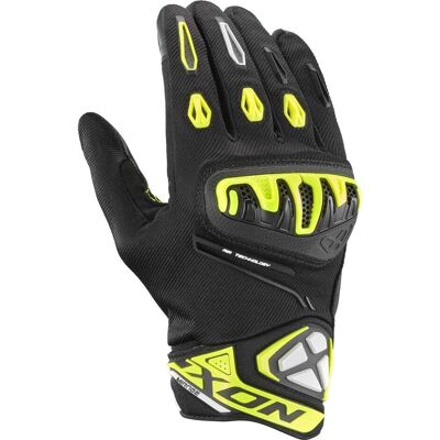 Ixon - MIRAGE AIR - Schwarz Gelb Neon - Größe S - Gloves Ixon - MIRAGE AIR - Schwarz Gelb Neon - Größe S - Gloves