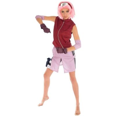 Chaks Naruto Sakura Kostuum - Cosplay & Leuke artikelen Chaks Naruto Sakura Kostuum - Cosplay & Leuke artikelen