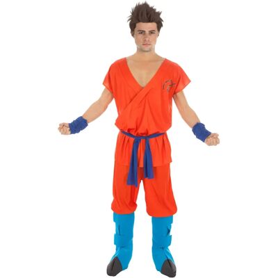 Chakks Son Goku Super Saiyajin Férfi Jelmez - Narancssárga, M - Jelmezek.hu Chakks Son Goku Super Saiyajin Férfi Jelmez - Narancssárga, M - Jelmezek.hu