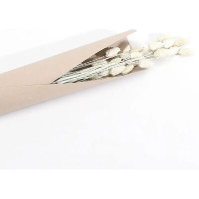 Sušený květinový vazeb Phalaris bílý 64 cm - bouquet Sušený květinový vazeb Phalaris bílý 64 cm - bouquet