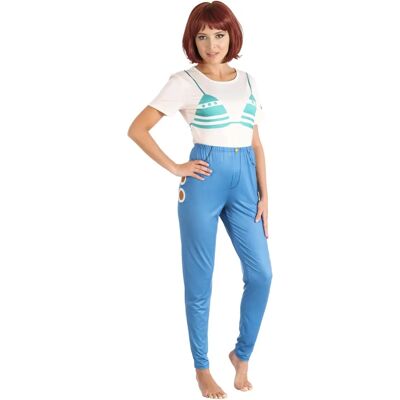 Costume Nami One Piece Chakks - Blu S - Carnevale Costume Nami One Piece Chakks - Blu S - Carnevale