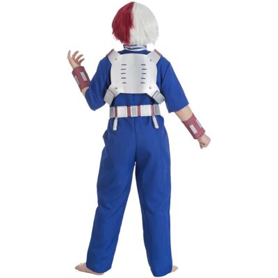 chakks Mein Hero Shoto Todoroki Kinderkostüm Blau 140cm chakks Mein Hero Shoto Todoroki Kinderkostüm Blau 140cm