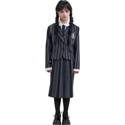 Wednesday Addams Kostuum - Gothic Halloween Outift Wednesday Addams Kostuum - Gothic Halloween Outift