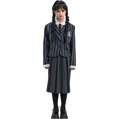 Wednesday Addams Kostuum - Gothic Halloween Outift Wednesday Addams Kostuum - Gothic Halloween Outift