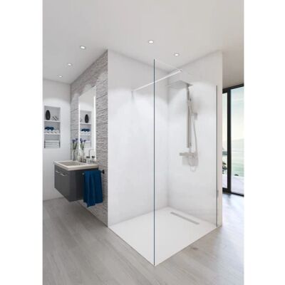 Saint-Gobain - BALEARES - 1200x1980 - Chrome - Douche - Publicité Saint-Gobain - BALEARES - 1200x1980 - Chrome - Douche - Publicité