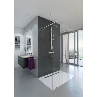 Saint-Gobain - BaltiQue Claire 8mm - 140x198 cm - Duschrrahmen Saint-Gobain - BaltiQue Claire 8mm - 140x198 cm - Duschrrahmen