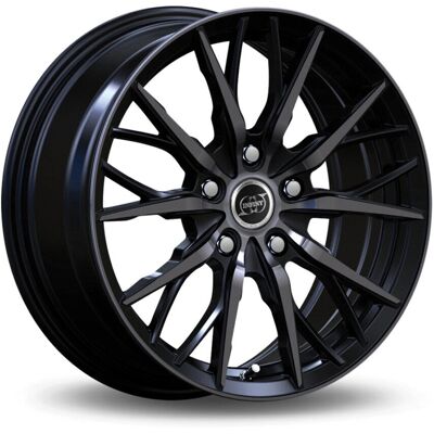 INFINY 7x18 Negro Brillante Rueda de Aluminio Spike INFINY 7x18 Negro Brillante Rueda de Aluminio Spike