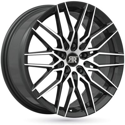 RACER Raptor Rueda de aleación negra - Rueda de coche RACER Raptor Rueda de aleación negra - Rueda de coche