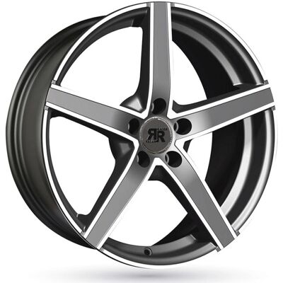 RACER ARTIC EVO Rueda de aleación - 7,5x17, Gris, 5x115 - Rueda RACER ARTIC EVO Rueda de aleación - 7,5x17, Gris, 5x115 - Rueda