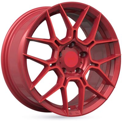 INFINY TRAXX Rojo 7.5x17 5x112 Llanta de aleación INFINY TRAXX Rojo 7.5x17 5x112 Llanta de aleación