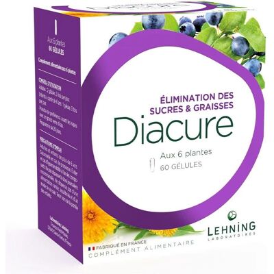 Lehning Diacure Heidelbeere Walnuss - Nahrungsergänzungsmittel Lehning Diacure Heidelbeere Walnuss - Nahrungsergänzungsmittel