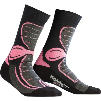 Monnet Nordic Energy Pink 39-40 - Skisocken Monnet Nordic Energy Pink 39-40 - Skisocken